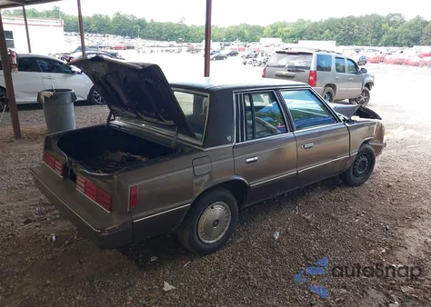 1984 Dodge Aries Se from USA, damaged, VIN 1B3BD46C6EF167667